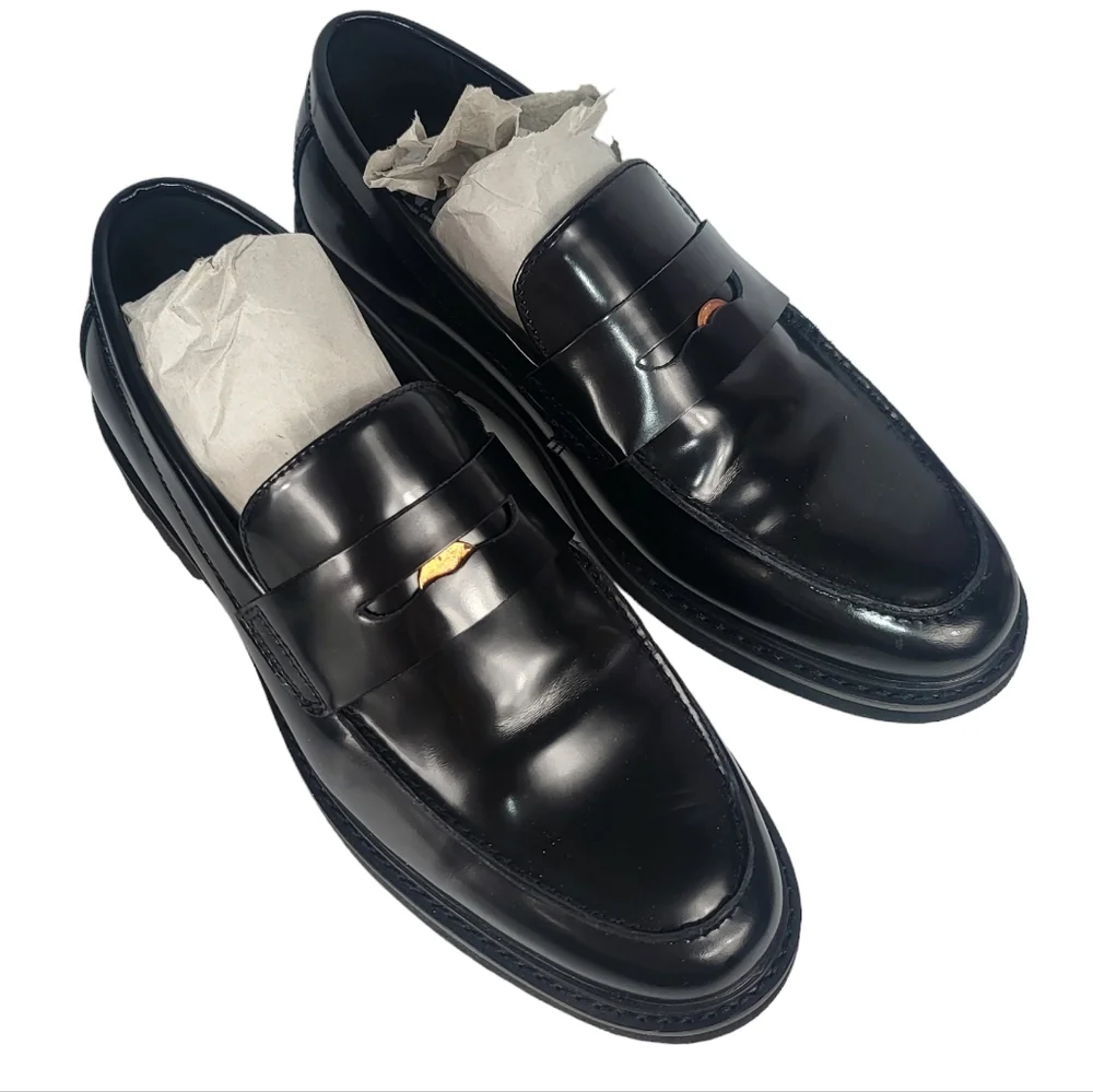 INC International Concepts Vance Loafers Black 8.5 - Picture 5 of 6